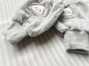 優(yōu)麗尚秋冬套袖兒童防臟袖套女童羽絨服袖頭手袖防污可愛(ài)2025新款男護袖 灰色1雙（32480） 曬單實(shí)拍圖