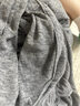 凡小如外搭針織開(kāi)衫薄款女2024新款吊帶裙防曬開(kāi)衫罩衫灰色上衣小外套 花灰色 M碼【建議90-100斤】 曬單實(shí)拍圖