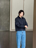 波司登輕薄羽絨服女短款90絨翻領(lǐng)菱格巴恩風(fēng)保暖外套B250135332 曬單實拍圖