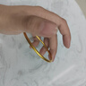 中國黃金（CHINA GOLD）黃金手鐲古法足金金鐲子女素圈婚嫁送媽媽女友生日七夕情人節(jié)禮物 約5.10g【58圈口】+品牌禮盒 曬單實拍圖