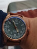 【80周年特別款】豪利時(shí)(ORIS)瑞士手表 航空系列綠盤(pán)青銅機械皮帶男表75477413167LS 曬單實(shí)拍圖