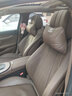 夢佑奔馳頭枕護(hù)頸枕E級腰靠枕車內(nèi)飾用品E300L GLC260L C200L改裝飾品 【奔馳刺繡標(biāo)真皮手感款】 栗棕色 （頭枕）2個裝 曬單實(shí)拍圖