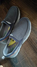 斯凱奇（Skechers）男鞋商務(wù)休閑鞋舒適一腳蹬輕便舒適時尚春季款復(fù)古帆布鞋 曬單實(shí)拍圖