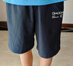 喬丹QIAODAN童裝男童短褲兒童五分褲夏季速干褲子薄款大童運動(dòng)褲 黑色【四面彈-吸濕速干】 130cm 曬單實(shí)拍圖