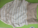 贝莱康(Balic) 纯棉肚围婴儿春夏季保暖防着凉护脐带裹腹肚兜 咖+绿80码 实拍图
