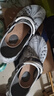 卡駱馳（CROCS）波波大理石紋洞洞鞋舒適輕便男沙灘鞋包頭拖鞋女鞋|208454 月光灰/彩色-1NL 45 (290mm) 曬單實(shí)拍圖