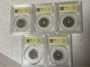五帝錢(qián) 五帝錢(qián)真品銅錢(qián)正品壓門(mén)檻入戶(hù)門(mén)盒子幣支持鑒定乾隆通寶古錢(qián)幣 五帝錢(qián)套裝【美評評級85分】 曬單實(shí)拍圖