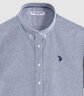 U.S. POLO ASSN.短袖襯衫男夏季純棉商務(wù)休閑寬松免燙男士上衣襯衣灰色L 曬單實拍圖