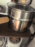 愛仕達(dá) ASD 奶鍋316L不銹鋼加厚復(fù)底嬰幼兒輔食鍋電磁爐燃?xì)馔ㄓ脺?316L寶寶級(jí)+蒸屜 20cm 曬單實(shí)拍圖