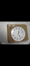 天王星（Telesonic）挂钟家用客厅钟表免打孔挂墙简约钟电子钟装饰石英钟 Q8708-4 实拍图