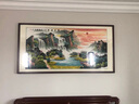 云儒唐樊 純手繪山水畫(huà)客廳大氣字畫(huà)辦公室裝飾旭日東升名家真跡橫幅聚寶盆國(guó)畫(huà)背景墻掛畫(huà)喬遷開(kāi)業(yè)高檔禮品 旭日東升 畫(huà)芯138*68裝框165*85cm 曬單實(shí)拍圖