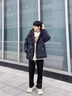 NASAGOOD官方男裝潮牌聯(lián)名加厚羽絨服男連帽潮流保暖情侶外套冬季休閑衣服 白色 XL 曬單實(shí)拍圖