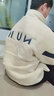 NASA GISS 官方潮牌羊羔絨外套男冬季加厚棉衣冬裝棉服學(xué)生棉襖 白色 XL  曬單實(shí)拍圖