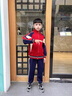 卡瓦拉兒童校服秋冬學(xué)生套裝幼兒園服小學(xué)初中高中班服加絨加厚沖鋒外套 1013春秋款兩件套 150碼 曬單實拍圖