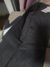 威可多（VICUTU）男士西褲羊毛商務(wù)英倫格紋風(fēng)直筒西服褲男VRS88321802 灰色格紋 34 曬單實(shí)拍圖