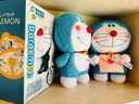 正版哆啦A夢(mèng)毛絨玩偶日本大公仔藍胖子機器貓叮當貓抱枕娃娃玩具 藍色靠背 43cm 公仔+禮盒+禮袋 曬單實(shí)拍圖