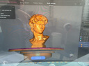 積木易搭Moose 3D掃描儀高精度三維逆向建模手持便攜式全彩色紋理抄數機立體人像手辦 可生成3D打印文件 Moose Lite整機+手柄 曬單實(shí)拍圖