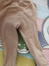 G.DUCKKIDS小黄鸭婴儿秋衣套装全棉高腰护肚秋裤男女宝宝长袖分体睡衣 小鳄鱼 80cm 实拍图