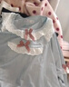 莫代爾兒童睡衣春秋新款女童冰絲長(zhǎng)袖套裝中大童小女孩外穿家居服兩件套 曬單實(shí)拍圖