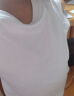 貂卡短袖班服定制t恤情侣订制文化衫广告衫diy上衣工作衣服印图字logo 白色 XL 实拍图