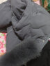 鸭鸭（YAYA） 妈妈冬装羽绒服女中长款中年外套洋气中老年人女装奶奶官方衣服 紫色 4XL 实拍图