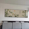 良木竹報平安掛畫(huà)新中式客廳裝飾畫(huà)沙發(fā)背景墻國風(fēng)竹子畫(huà)國畫(huà)花鳥(niǎo)壁畫(huà) A-青竹淡楓 120*40cm 時(shí)尚黑框【PS框】-油畫(huà)布 曬單實(shí)拍圖