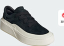 adidas FOS系列LABCOURT LIGHT厚底增高板鞋男女阿迪達(dá)斯輕運(yùn)動(dòng)   墨綠色/漢玉白   41 曬單實(shí)拍圖