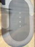 大江科技绒浴室地垫防滑吸水50x80cm 贝加尔蓝 实拍图