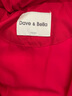 戴維貝拉（DAVE＆BELLA）童裝男童羽絨服洋氣兒童連帽外套保暖女寶寶衣服秋冬新年小童上衣 紅色【DB4242806】 110 cm（建議身高100-110cm） 曬單實(shí)拍圖