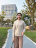 恒源祥集團(tuán)彩羊加絨加厚毛衣女短款秋冬2022新款本命年時(shí)尚紅色一體絨打底衫 紅色 M 曬單實(shí)拍圖