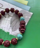 普陀山蓮陀記朱砂手串男士手鏈女款護身符貔貅招財轉運珠本命年生日禮物送女友 「貔貅金錢(qián)紫金砂朱砂手串」 「12MM珠徑」送男友&兄弟&爸爸 曬單實(shí)拍圖