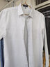 杉杉【透氣亞麻】杉杉長(cháng)袖襯衫男灰白色秋季休閑商務(wù)青中年棉麻襯衣 FQC241S91255-1長(cháng)袖 40 曬單實(shí)拍圖