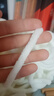 云麥冰條線圍巾毛線編織工具套裝粗毛線團(tuán)diy手工禮物材料包送男女友 乳白色冰條線 曬單實(shí)拍圖