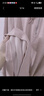 瑞彼麗孕婦哺乳連衣裙外出秋冬季加絨加厚辣媽連帽衛(wèi)衣顯瘦春秋喂奶裙子 粉色春秋哺乳款【胸前豎開拉鏈】 L碼 110-125斤 曬單實(shí)拍圖