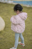 巴拉巴拉童裝兒童羽絨服冬裝男女童保暖外套寶寶上衣舒適戶(hù)外潮款 夢(mèng)幻粉60338-白鴨絨 110 充絨量44g 曬單實(shí)拍圖