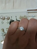 舒弗莫桑鉆戒指1克拉結婚對戒女仿真鉆石情侶求婚婚戒七夕情人節禮物 摯愛(ài)一生情侶【男50分女50分】 不確定尺寸拍開(kāi)口可調節款 曬單實(shí)拍圖