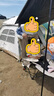 HikeGuys帳篷戶外天幕帳篷二合一全自動速開防曬公園野餐黑膠露營帳篷 黑膠【210*210*145】清涼帳篷 曬單實拍圖