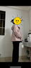 VEGA CHANG春秋季短外套女2025年新款城市輕戶(hù)外高級感戶(hù)外運動(dòng)風(fēng)連帽上衣 貝殼粉 M 曬單實(shí)拍圖
