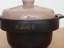 美味世家適合美地電燉鍋配件陶瓷4L內膽蓋子4升火山陶釜內煲MD-TGS40W電器配件蓋子內鍋內蕊 4升火山陶釜的蓋子 曬單實(shí)拍圖