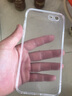 幸莎  蘋果6plus手機殼  iPhone6/6s氣囊防摔透明軟殼男全包邊防摔保護套硅膠潮殼 蘋果6/6s【透明四角防摔殼】+鋼化膜 曬單實拍圖