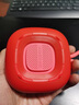 天貓精靈未來(lái)精靈 戶(hù)外藍牙音箱音響 戶(hù)外便攜式隨身迷你桌面小音響 撞色搭配 便攜設計 網(wǎng)紅音箱 低音炮 紅色 曬單實(shí)拍圖