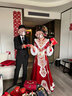 枝己秀禾服新娘婚紗2025新款加厚秋冬結(jié)婚禮服古裝嫁衣敬酒服龍鳳褂 231207（僅女裝） XL 曬單實(shí)拍圖