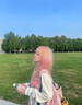 嘉瀛（JIAYING）2025流行粉色染發(fā)膏自己在家染櫻花玫瑰金粉紫色半顯白染發(fā)劑男士 玫瑰金粉+褪色粉【頭發(fā)不夠黃】 曬單實(shí)拍圖