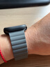 競技者適用于蘋果手表s10/s9表帶iwatch s8 ultra2硅膠磁吸s7/6/5男女款apple watch手表帶 【灰配酒紅】S10/9/8/7/6/5磁吸 44/45/46/49mm表盤 曬單實拍圖