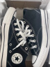匡威（Converse）官方 All Star男女经典低帮帆布鞋黑色101001 101001/黑色 37.5 实拍图