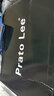 Prato Lee男士直筒牛仔褲男寬松彈力潮流休閑男褲直筒褲夏天夏季薄款褲子男 復(fù)古藍(lán)色 薄款 34 曬單實(shí)拍圖