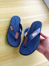 人字拖男鞋拖鞋夏季室外防滑涼鞋潮流個(gè)性外穿夾腳涼拖鞋男士 藍色 [建議拍大一碼] 42 曬單實(shí)拍圖