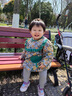 潔萍雅寶寶罩衣秋冬秋冬季公主兒童防臟穿衣吃飯防水圍裙嬰兒洋氣圍兜 太陽(yáng)花+水果 100碼建議2-3歲 曬單實(shí)拍圖