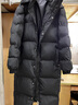 學(xué)子言胖mm羽絨服女大碼200斤長(zhǎng)款學(xué)生外套特大碼學(xué)生長(zhǎng)款直筒棉外套 黑色_【優(yōu)質(zhì)加厚】 3XL _建議200-250斤 曬單實(shí)拍圖