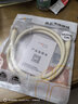 秋葉原（CHOSEAL）RF有線(xiàn)電視線(xiàn)高清數字閉路線(xiàn)射頻信號線(xiàn)英制螺紋F頭機頂盒電視墻面TV接口連接線(xiàn) 螺紋（9.5mm）轉直插端口電視閉路線(xiàn)QS225A 1米 曬單實(shí)拍圖